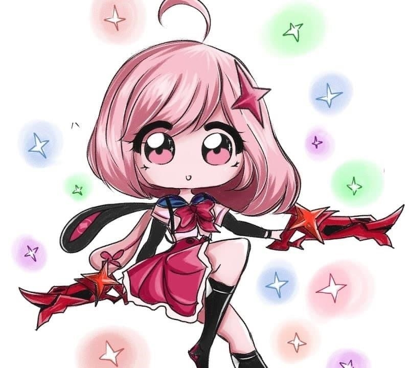 Hình tướng Violet dễ thương chibi là một trong những biểu tượng nổi tiếng trong văn hóa anime và manga, thể hiện sự đáng yêu và tinh nghịch của nhân vật, với nét vẽ độc đáo và hình dáng nhỏ nhắn.