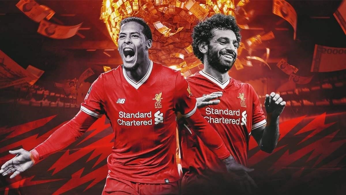 Van Dijk và Salah đều xuất hiện trong đội hình tốt nhất của Liverpool.