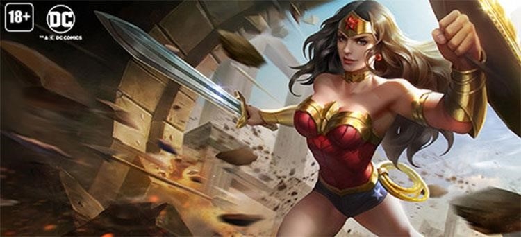 Phương pháp chơi Wonder Woman trong game Liên Quân Mobile.